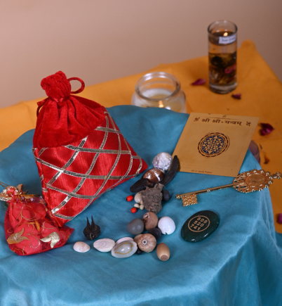 π Mahalaxmi Kuber Abhimantrit Kit β Premium Diwali Pooja Box