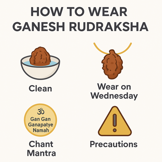 🕉️ Ganesh Rudraksha – Certified  | Ganapati Rudraksha Bead